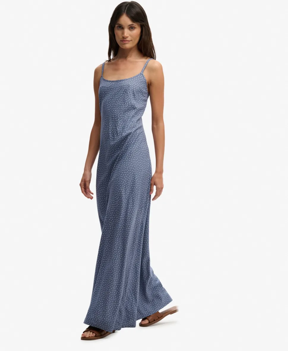 Printed Cami Maxi Dress