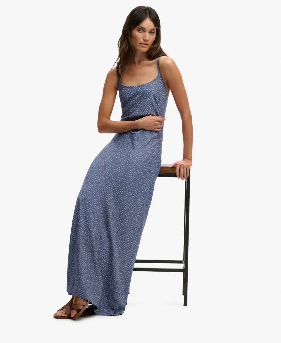 Printed Cami Maxi Dress