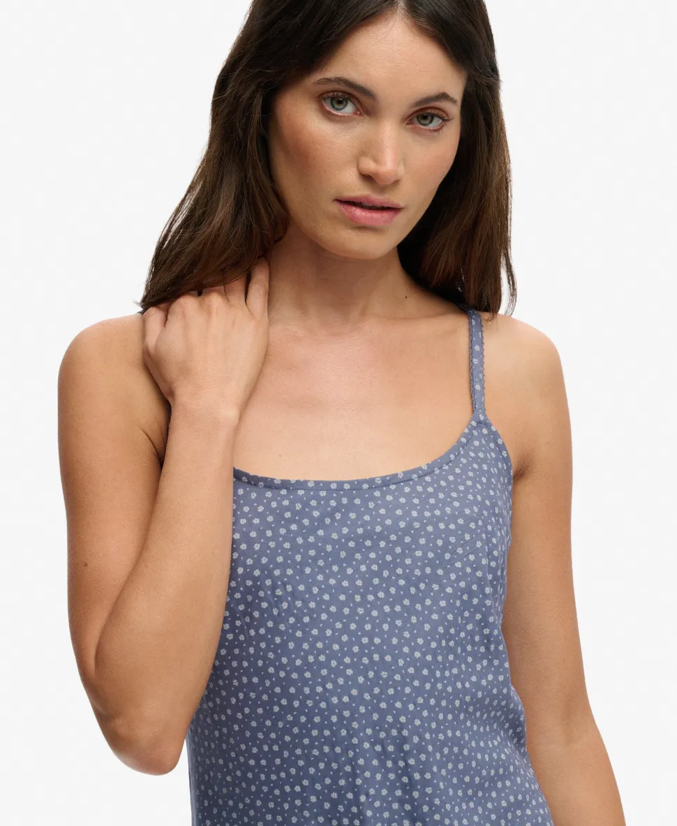 Printed Cami Maxi Dress