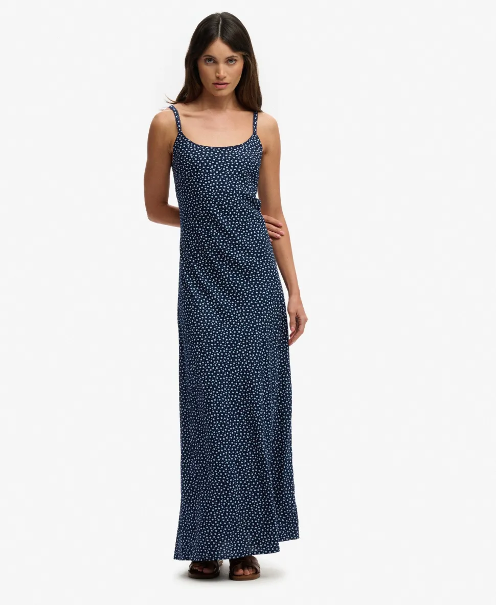 Printed Cami Maxi Dress