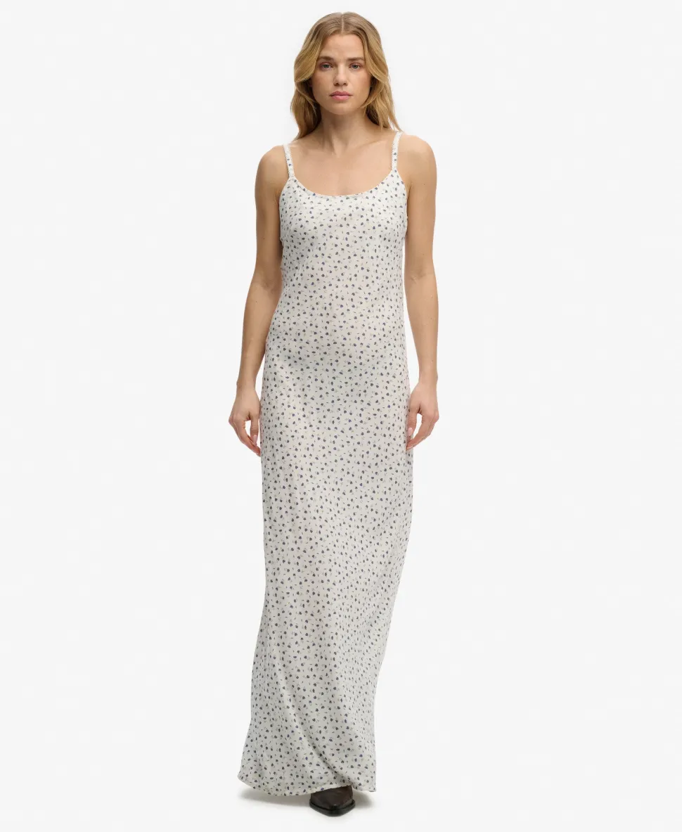 Printed Cami Maxi Dress