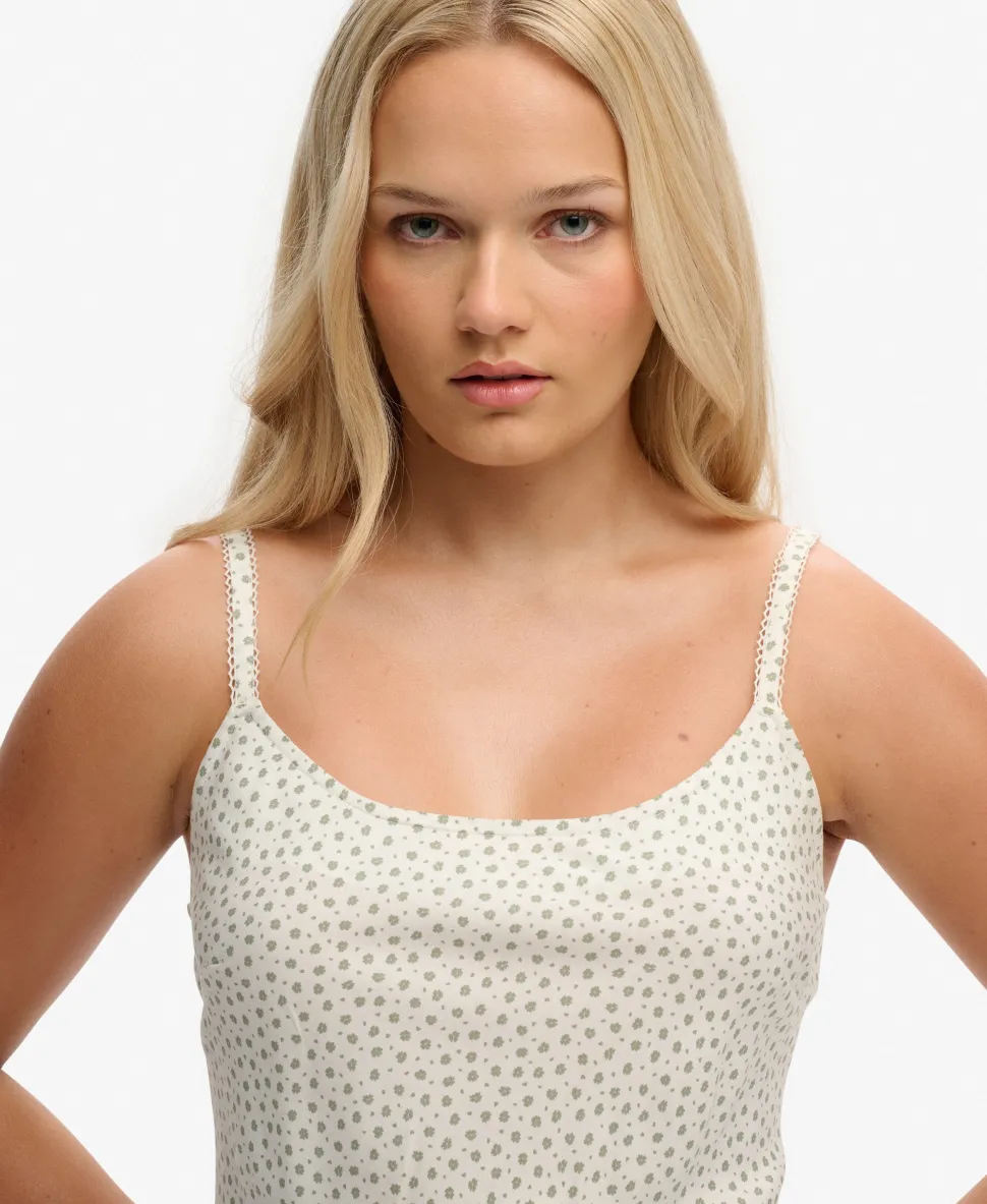 Printed Cami Mini Dress