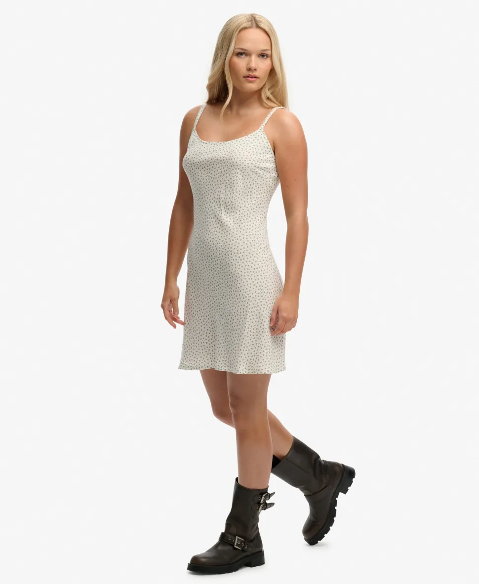 Printed Cami Mini Dress