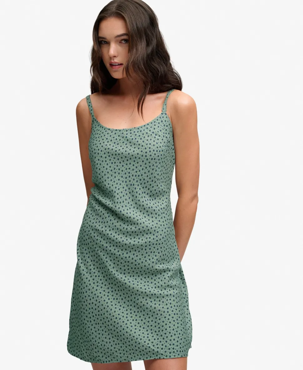 Printed Cami Mini Dress