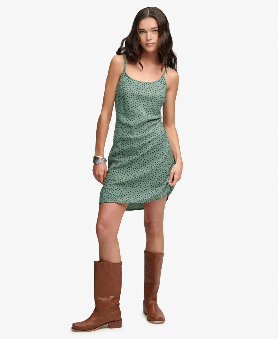 Printed Cami Mini Dress