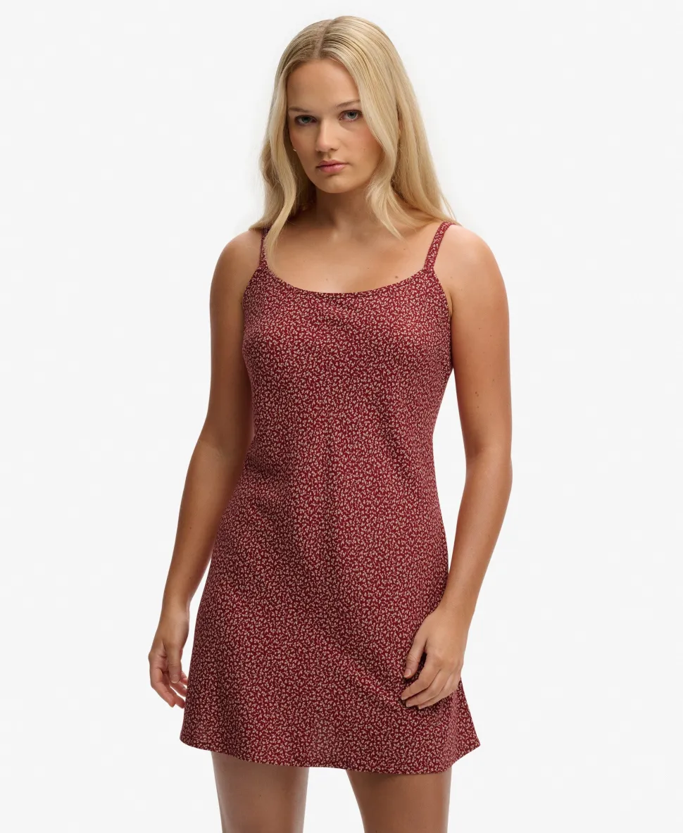 Printed Cami Mini Dress