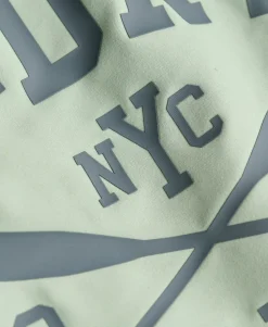 Printed Logo 16-Inch Swim Shorts