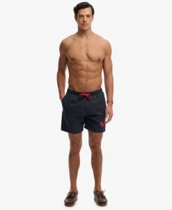 Printed Logo 16-Inch Swim Shorts