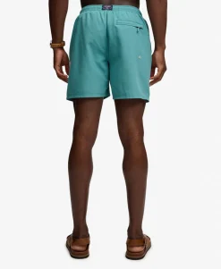 Printed Logo 16-Inch Swim Shorts