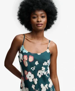 Printed Maxi Slip Dress