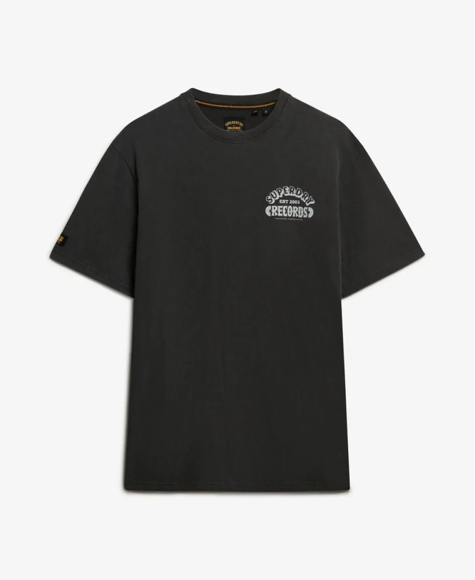 Record Label Oversized T-Shirt