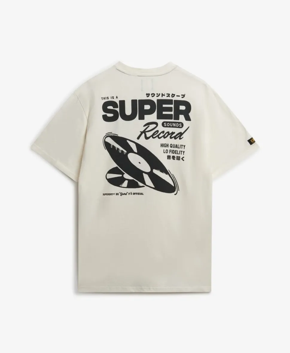 Record Label Oversized T-Shirt