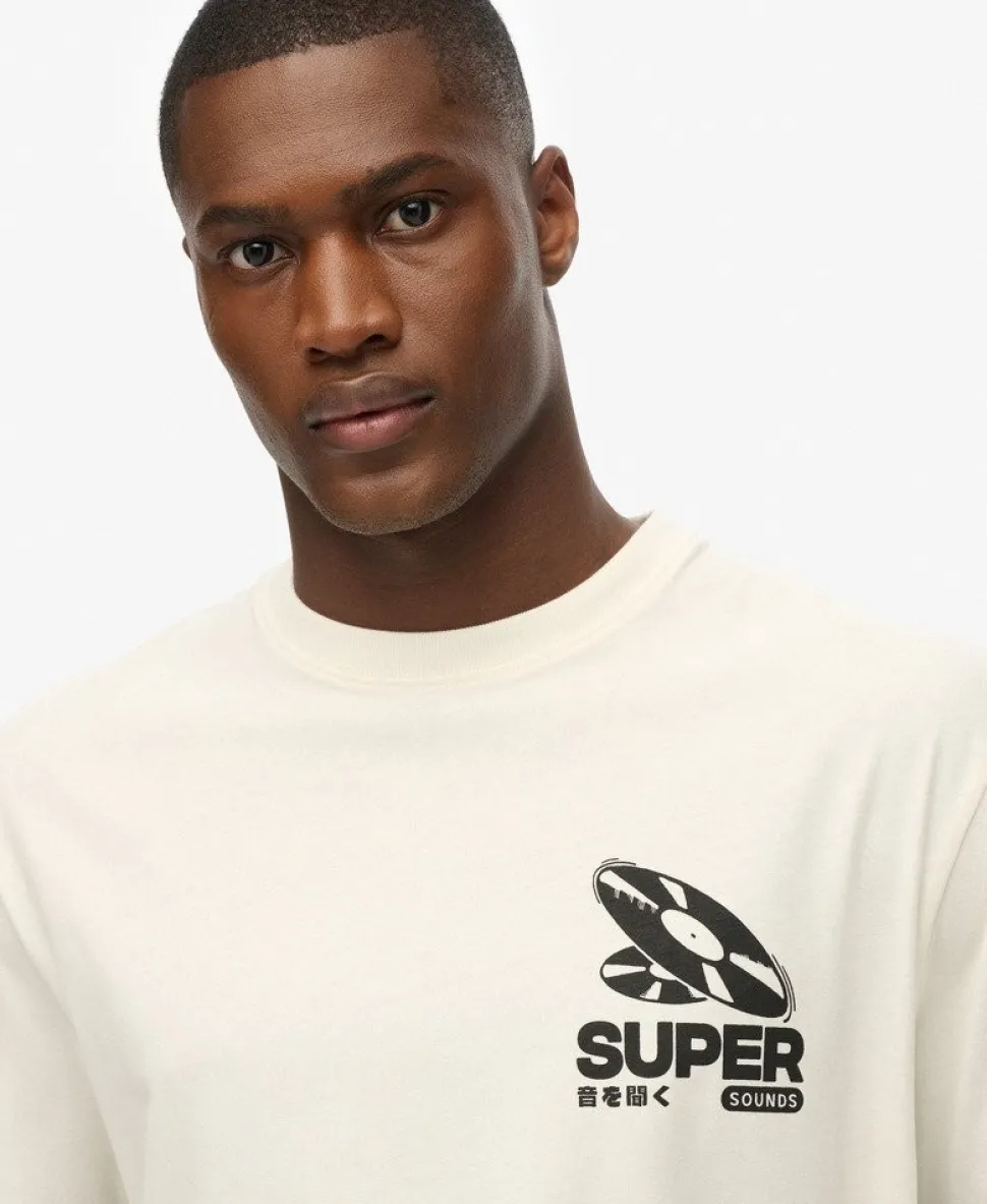Record Label Oversized T-Shirt