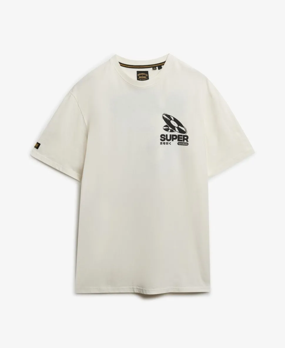 Record Label Oversized T-Shirt