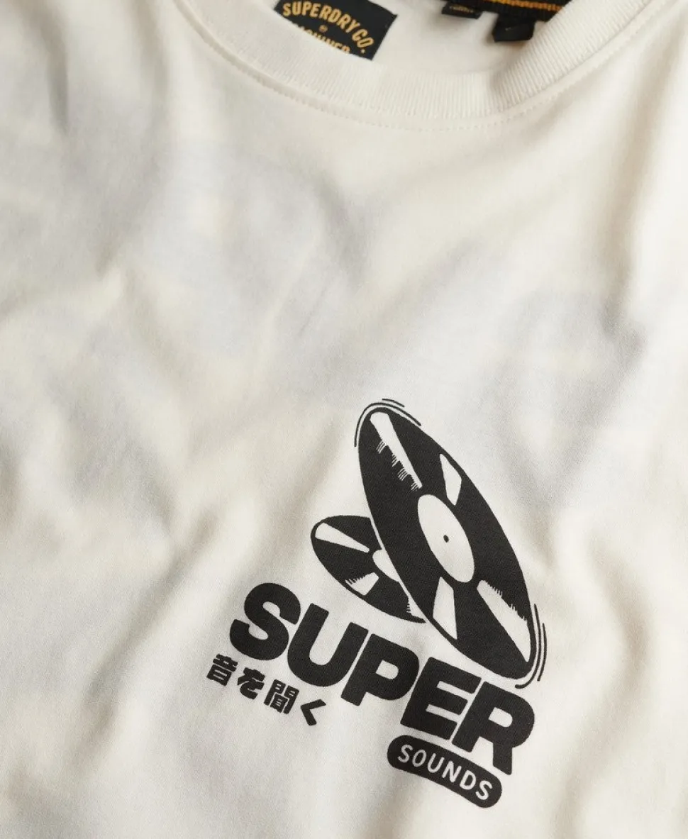 Record Label Oversized T-Shirt