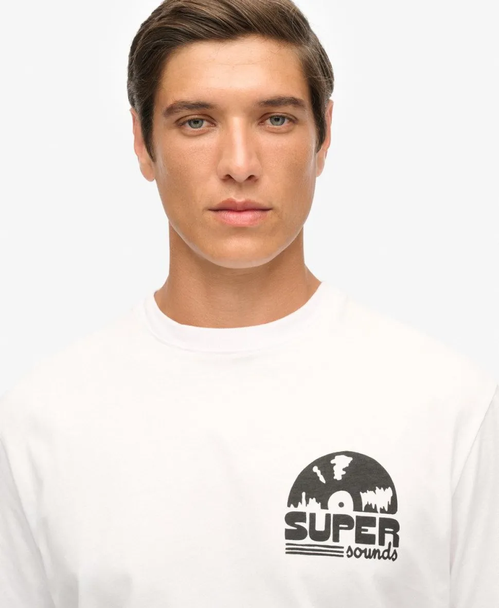 Record Label Oversized T-Shirt