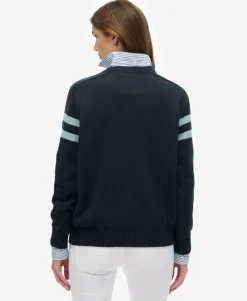 Relaxed Stripe Knitted Jumper