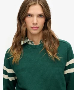 Relaxed Stripe Knitted Jumper