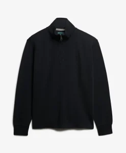 Ribbed Half Zip Jumper