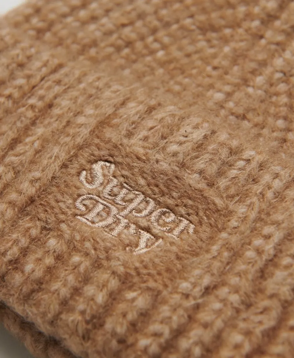 Rib Knit Beanie Hat