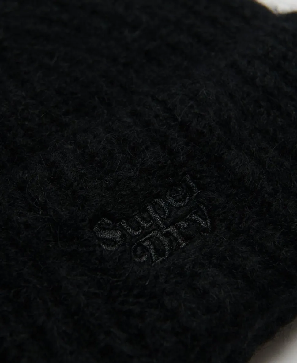 Rib Knit Beanie Hat