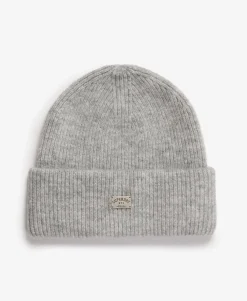 Rib Knitted Beanie Hat
