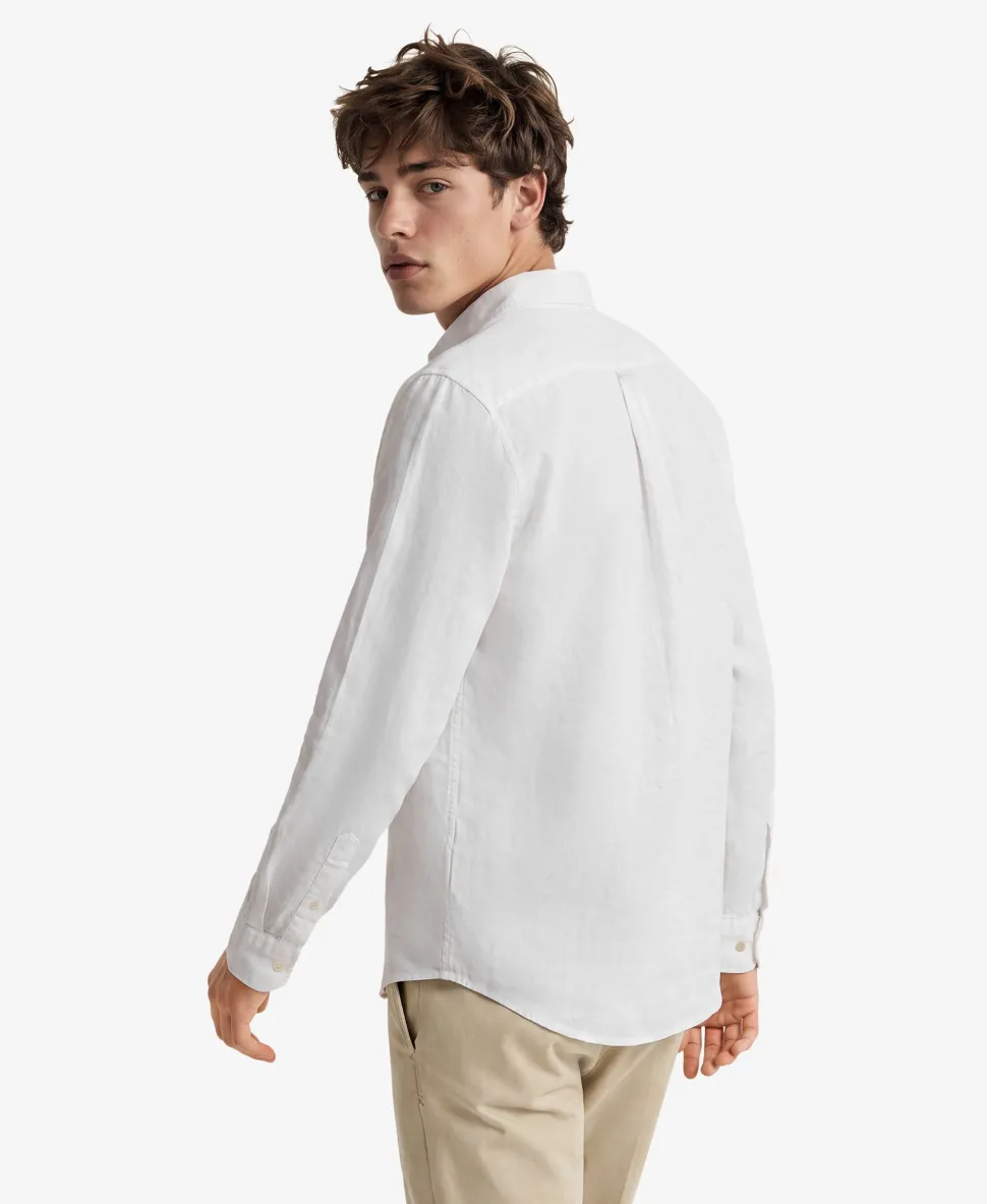Riviera Long Sleeve Linen Shirt