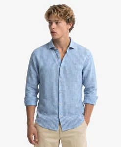 Riviera Long Sleeve Linen Shirt