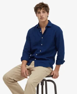 Riviera Long Sleeve Linen Shirt