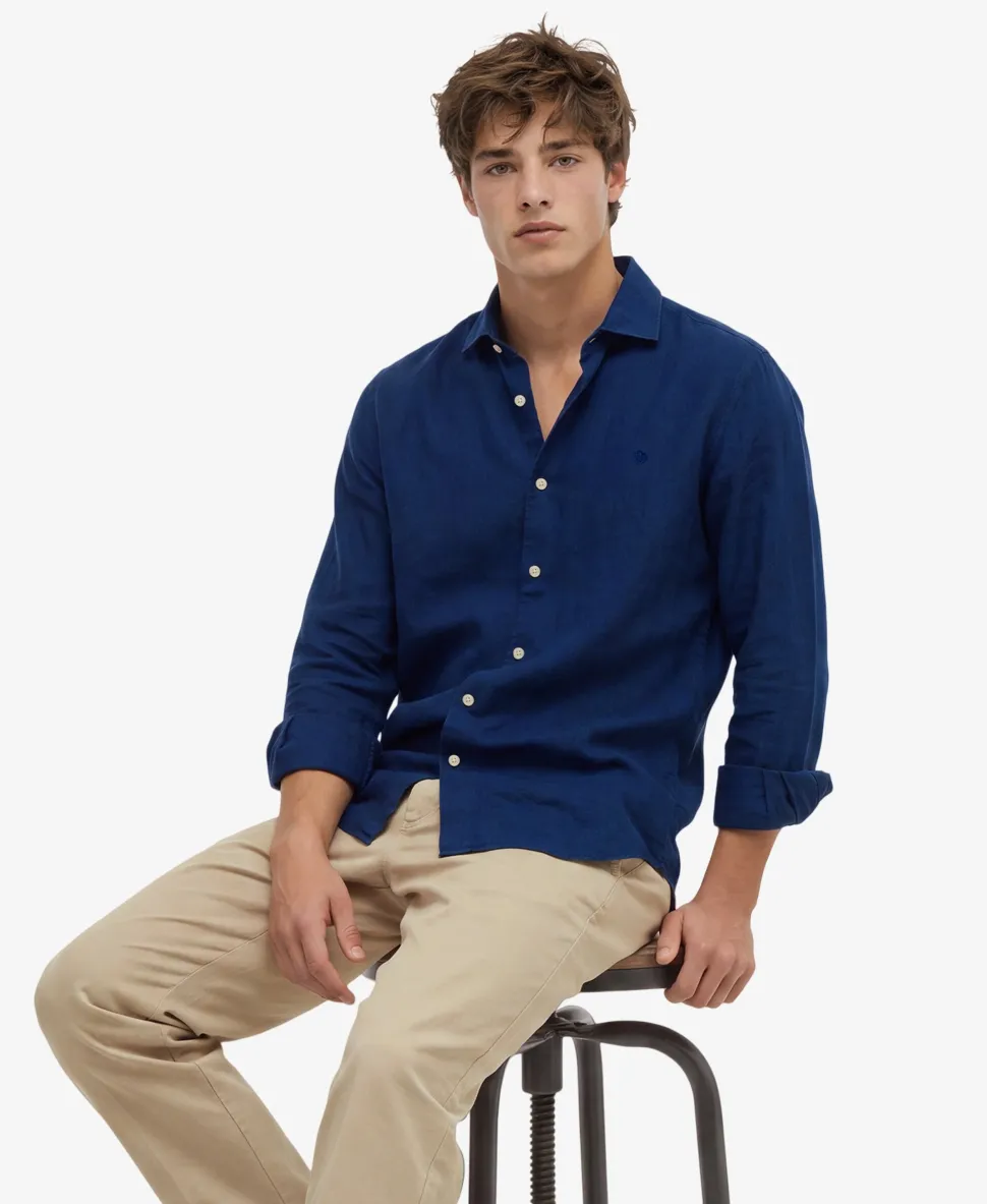 Riviera Long Sleeve Linen Shirt
