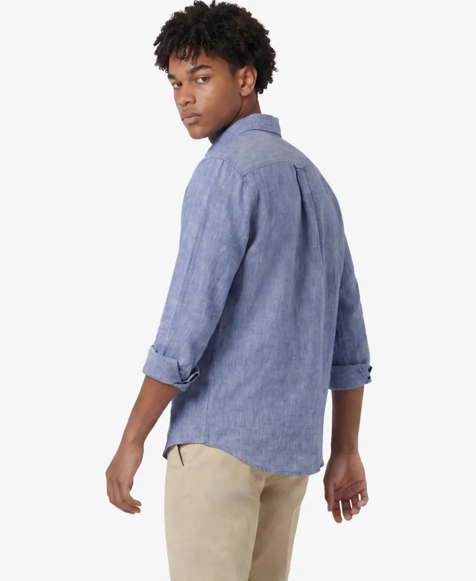 Riviera Long Sleeve Linen Shirt