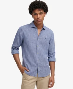 Riviera Long Sleeve Linen Shirt