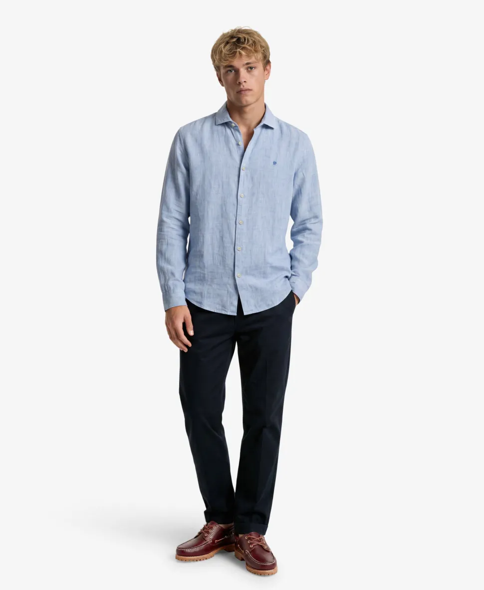 Riviera Long Sleeve Linen Shirt