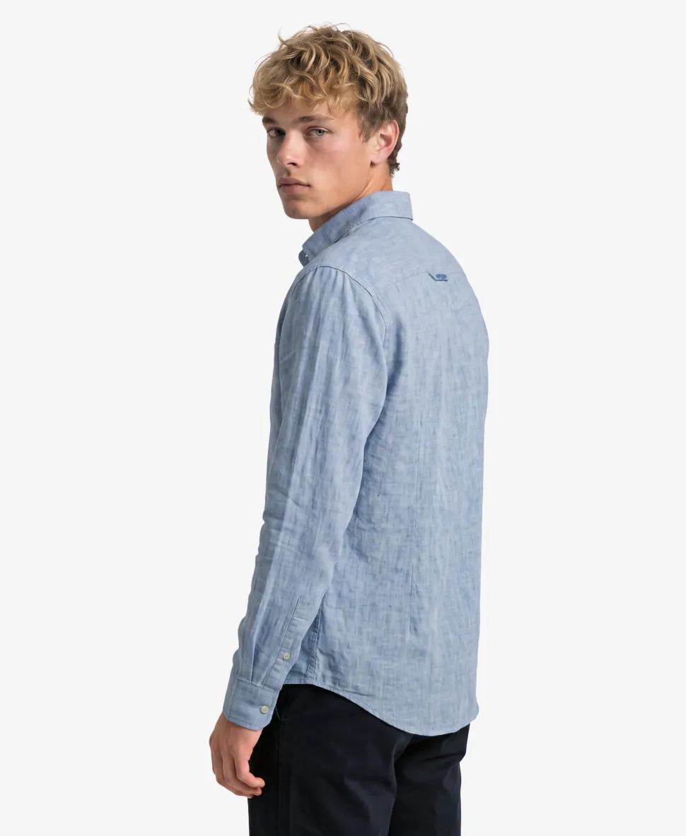 Riviera Long Sleeve Linen Shirt