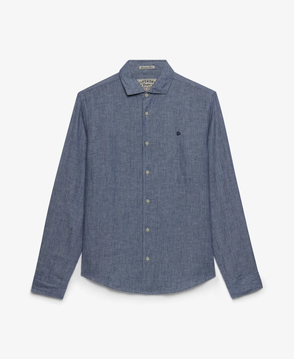 Riviera Long Sleeve Linen Shirt