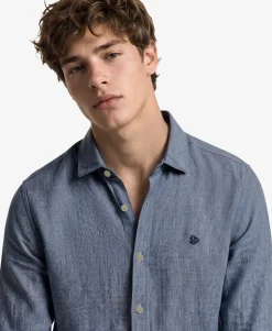Riviera Long Sleeve Linen Shirt