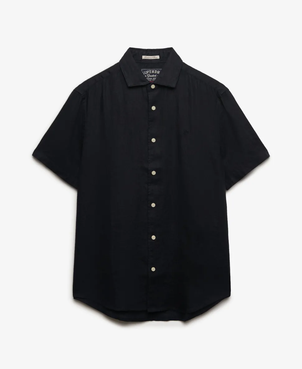 Riviera Short Sleeve Linen Shirt