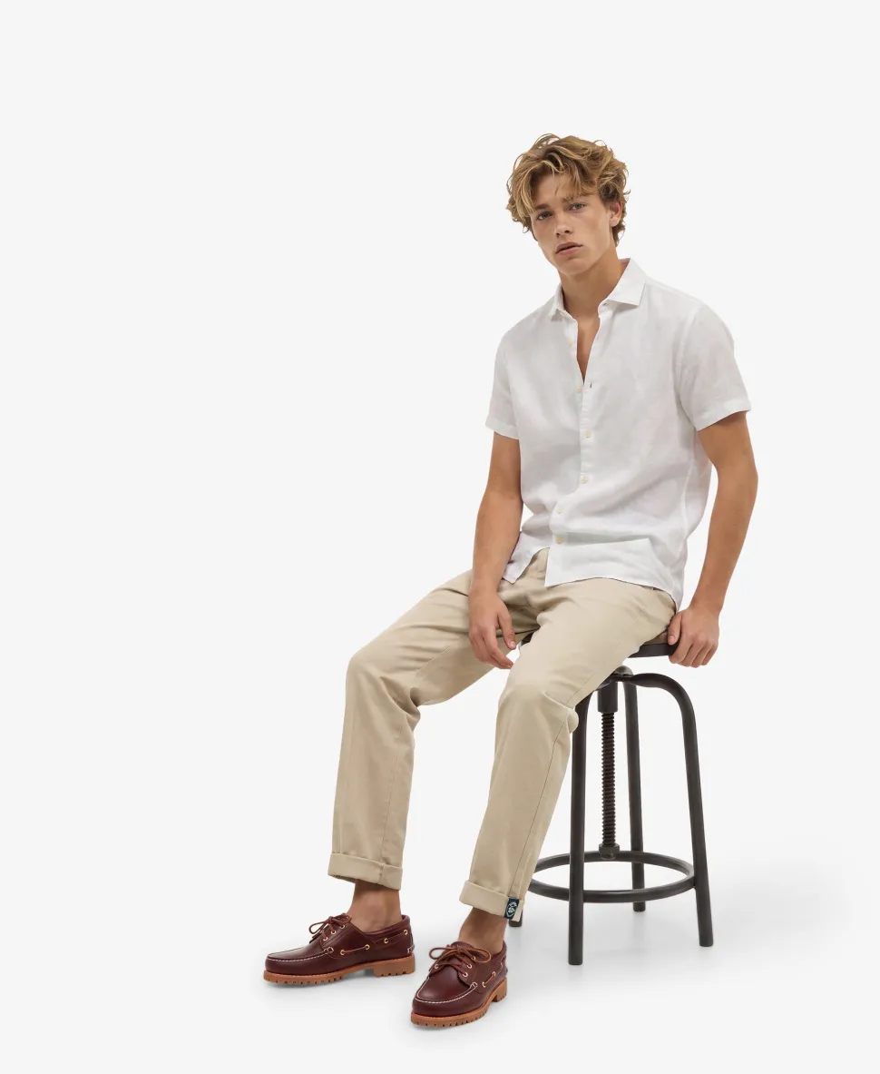 Riviera Short Sleeve Linen Shirt