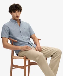 Riviera Short Sleeve Linen Shirt