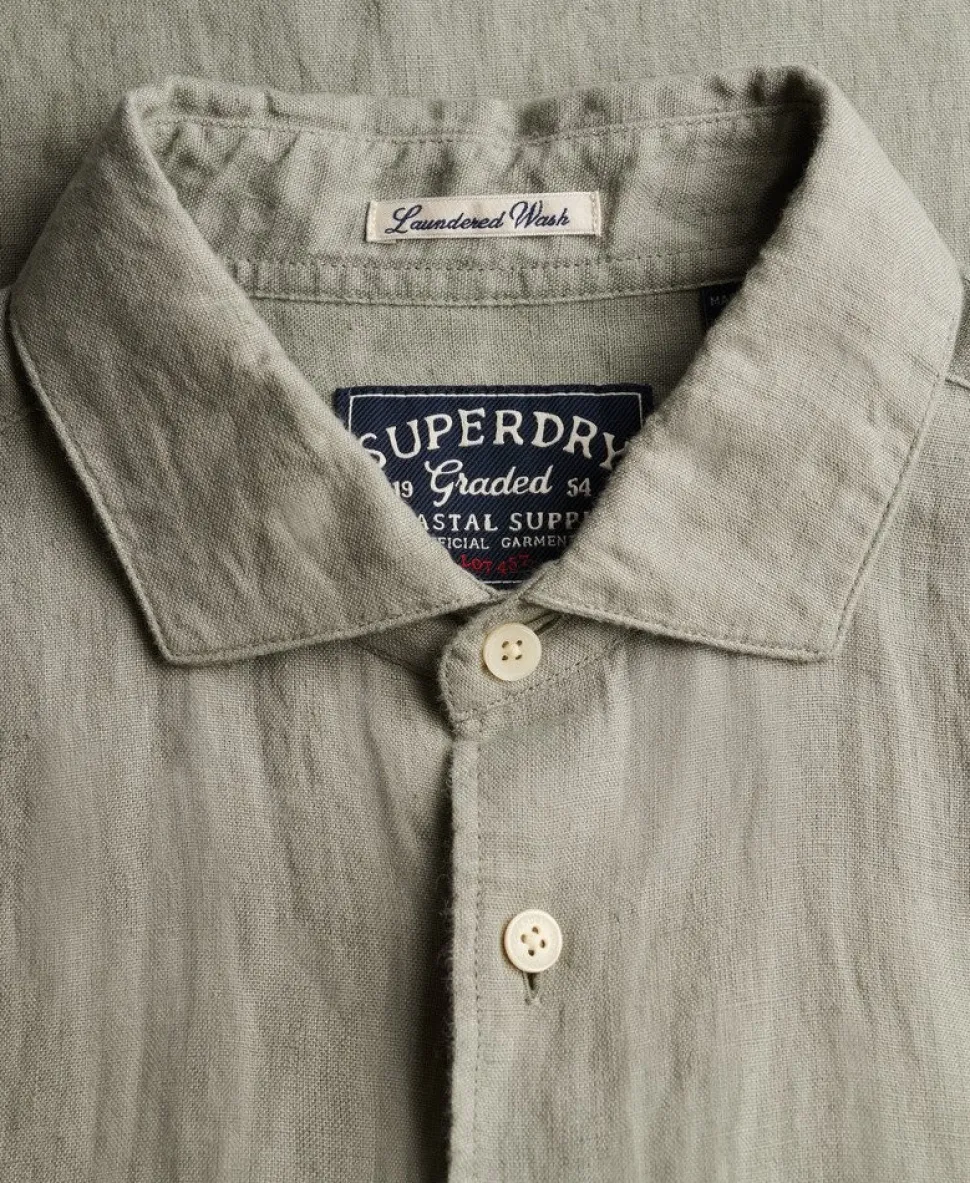 Riviera Short Sleeve Linen Shirt