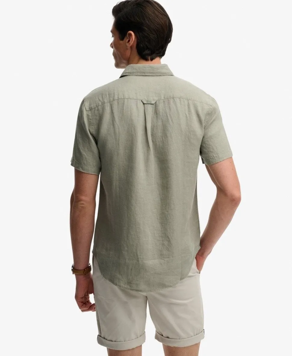 Riviera Short Sleeve Linen Shirt