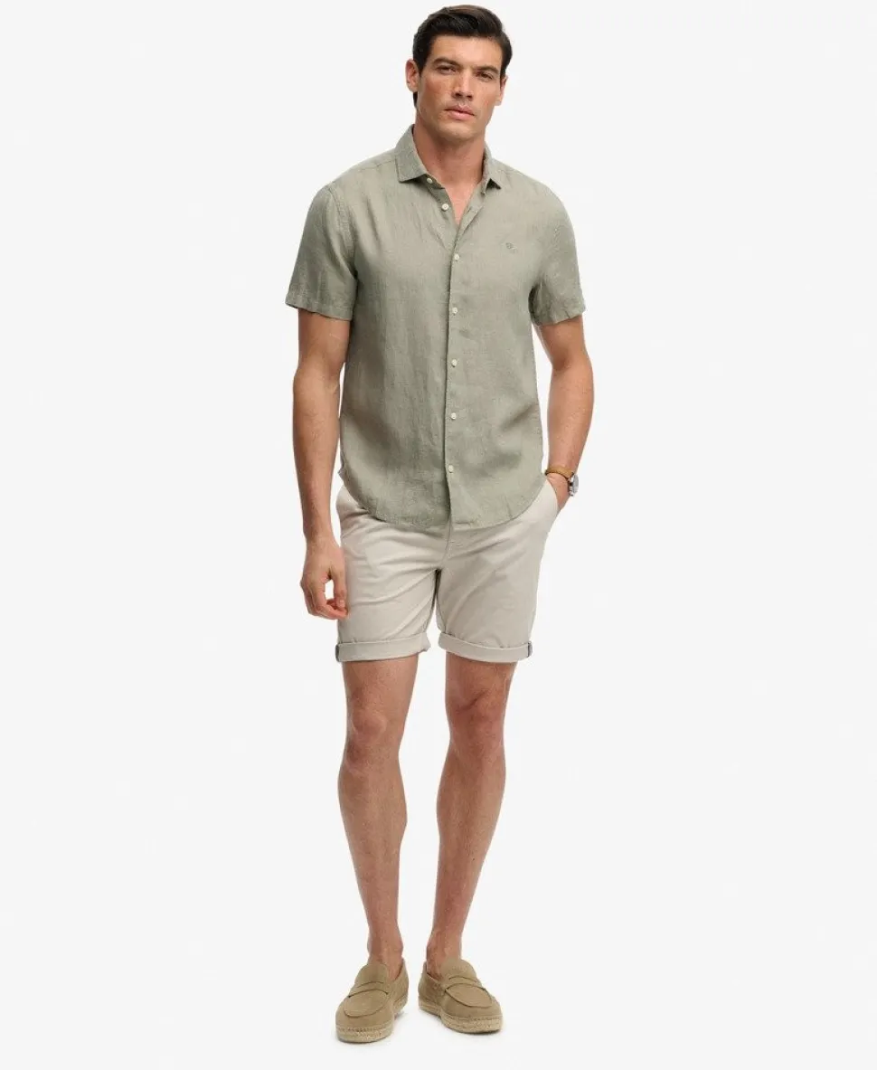 Riviera Short Sleeve Linen Shirt