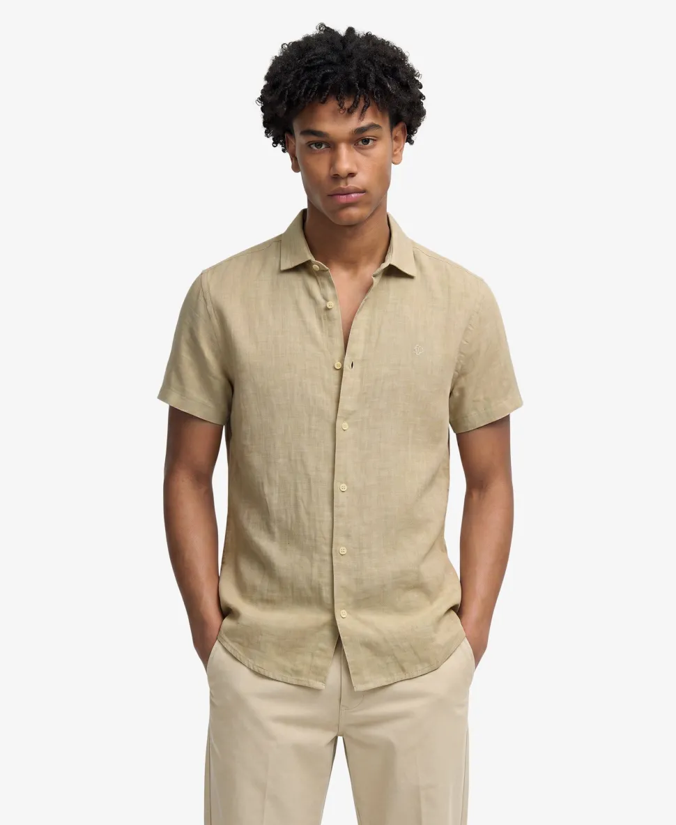 Riviera Short Sleeve Linen Shirt