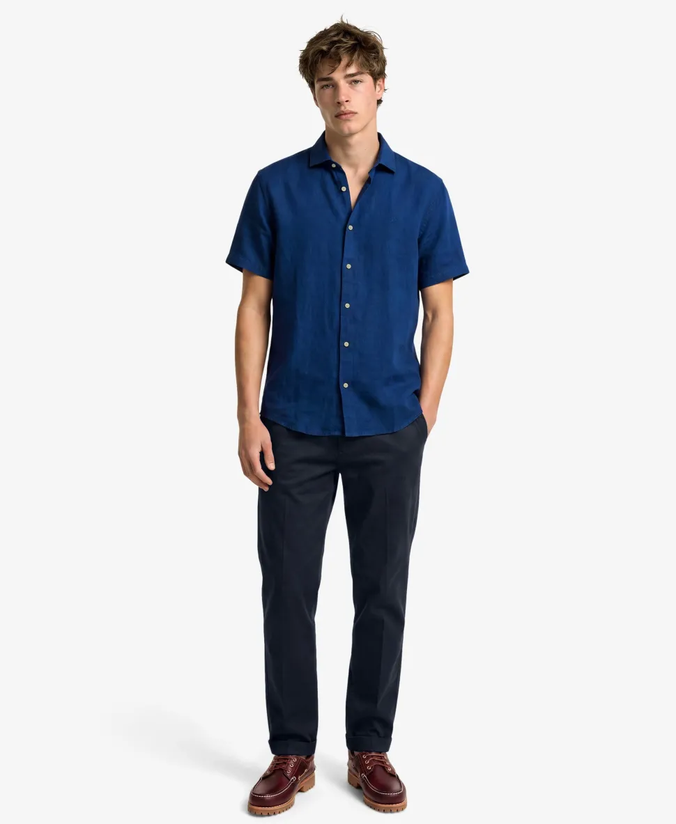 Riviera Short Sleeve Linen Shirt