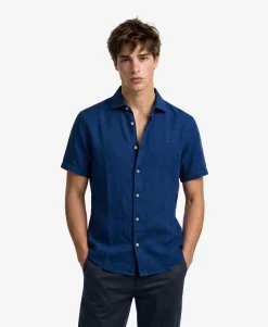 Riviera Short Sleeve Linen Shirt