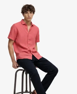 Riviera Short Sleeve Linen Shirt