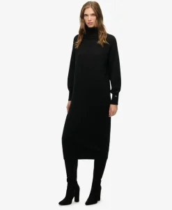 Rollneck Midi Jumper Dress