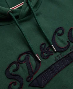 SD&Co Washed Embroidered Relaxed Hoodie