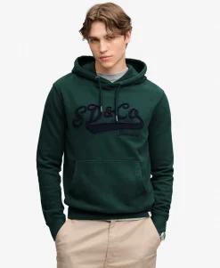 SD&Co Washed Embroidered Relaxed Hoodie