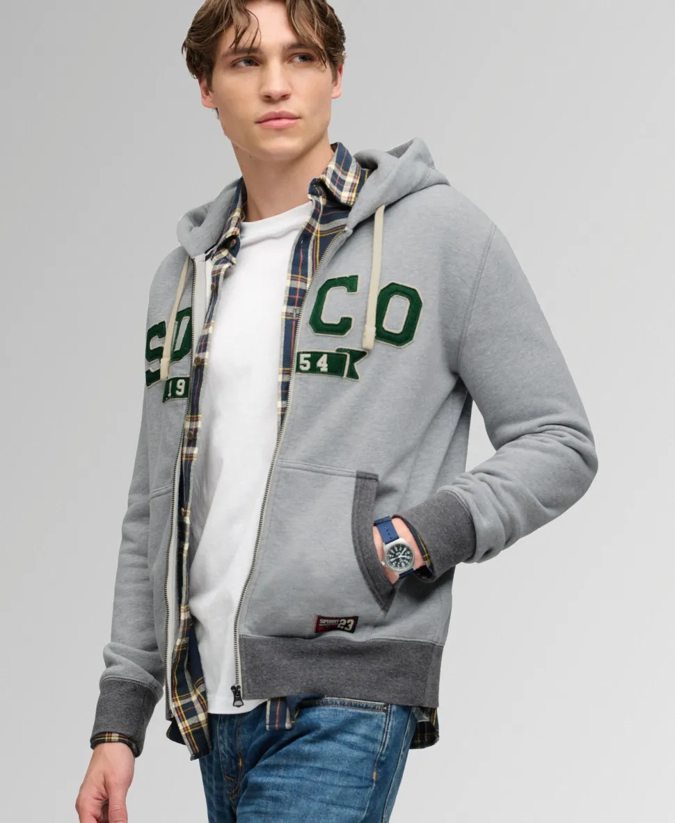 SD&Co. Zip Through Hoodie